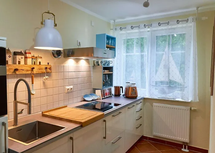 公寓 Strandwohnungen - Wg01 Mit Zwei Terrassen *